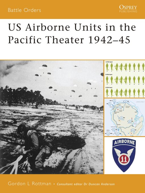 Title details for US Airborne Units in the Pacific Theater 1942–45 by Gordon L. Rottman - Available